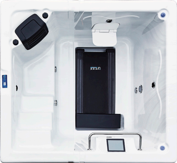 9965-1 One person underwater treadmill