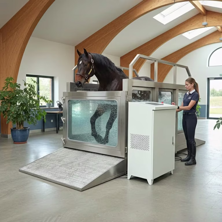 Underwater Treadmill for Horse